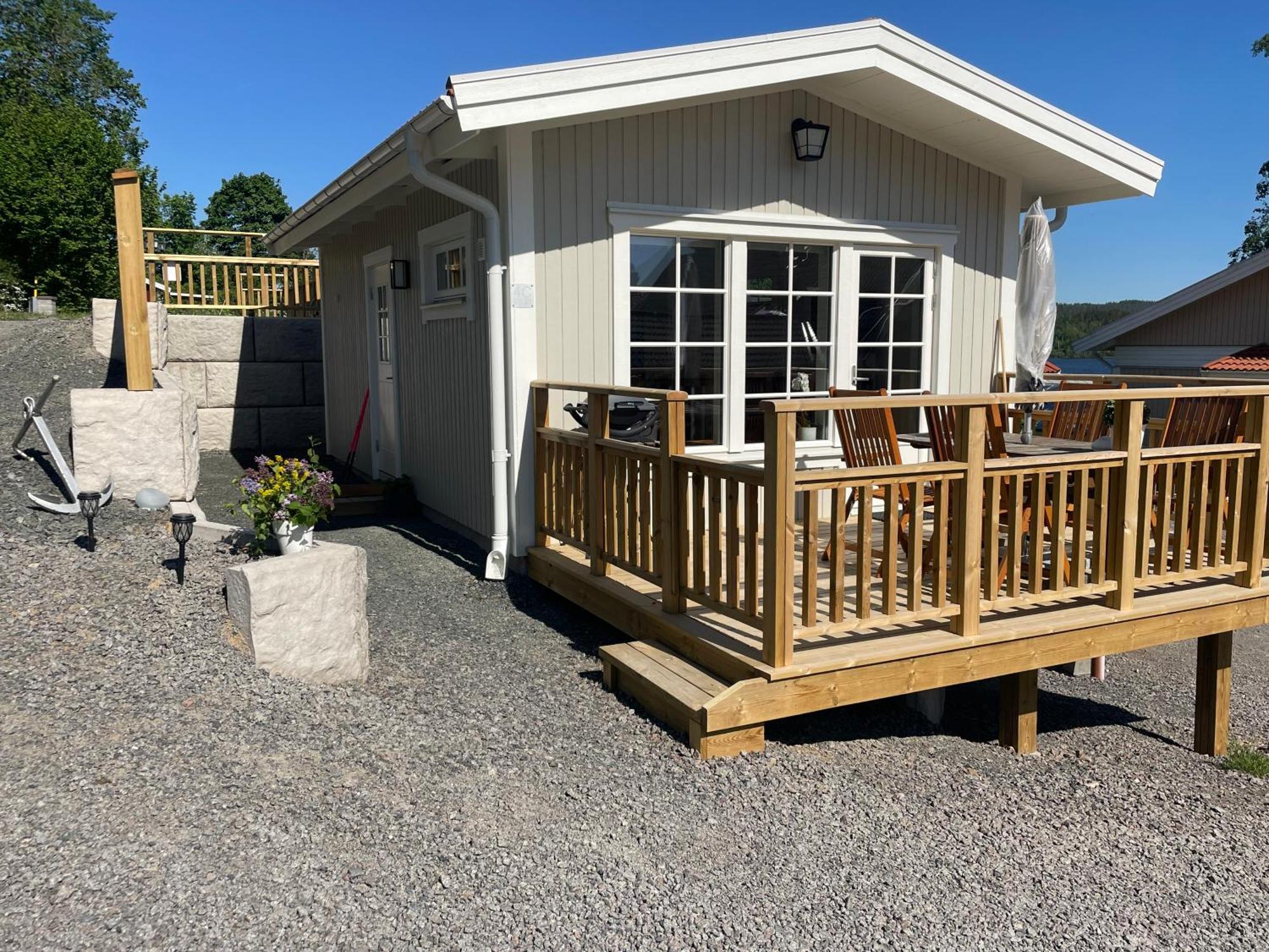 New House By The Lake Bunn & Private Bathing Jetty Gränna Exterior foto
